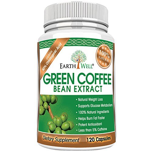 New Green Coffee Bean Extract with 350mg GCA 100 Natural