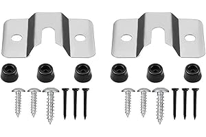 2set Dartboard Mounting Bracket, Dart Board Wall Mounting Hardware, Dart Board Hanging Kit with Screws for Hanging Dartboard(