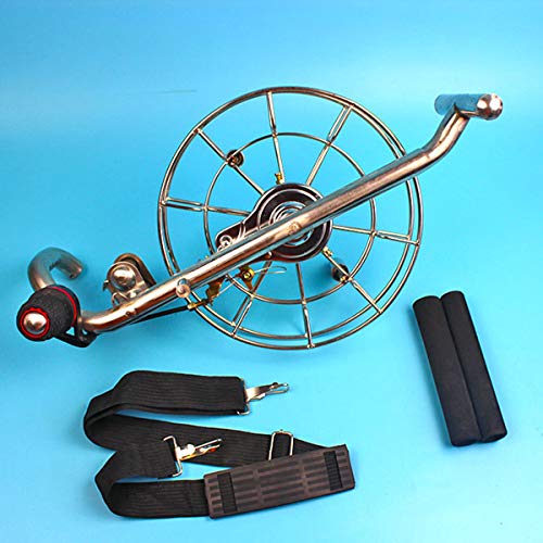 ZUINIUBI Kite Line Winder Reel Brake Control 11inch Professional Stainless Winder Reel Study Strong for Adult