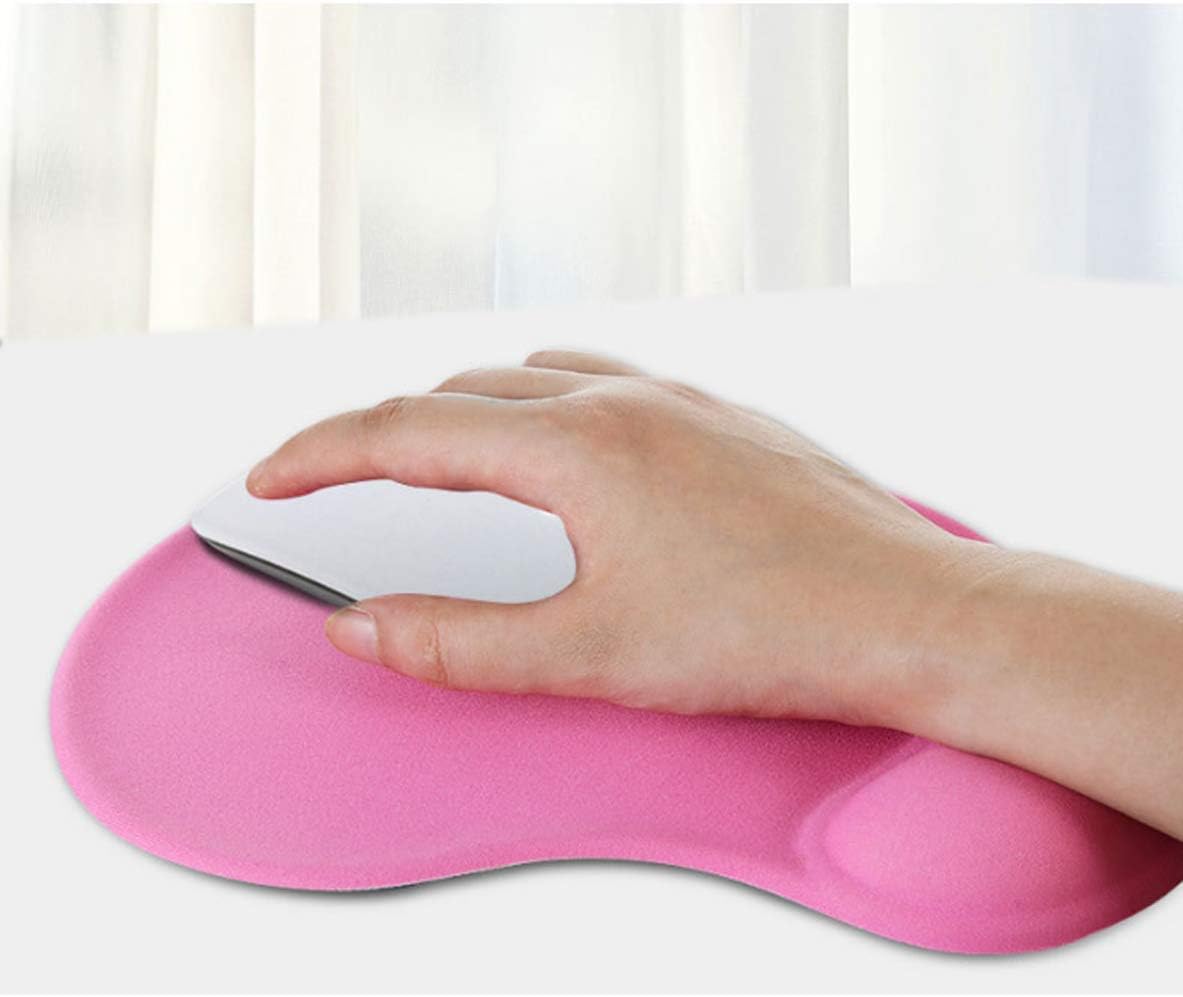 SHESHY Mouse Pad Gel, Mouse Mat with Wrist Rest, With Convenient Gel Wrist Support, Non-slip Rubber Base, Ergonomic - Image 4