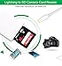 SD Card Reader, Lightning Adapter for IOS 10.3 up to 11, Trail Game Camera Viewer for iPhone 5 / 5c / 5s / SE / 6 / 6s / 7 / 7Plus [ DO NOT Support iPhone 8 / 8 Plus ]