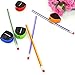 Cosmos 5 PCS Random Color Plastic Manual Pencil Sharpener
