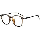 Firmoo Blue Light Blocking Glasses for Women Men, TR90 Square Frame Anti Eyestrain Computer Screen Gaming Glasses