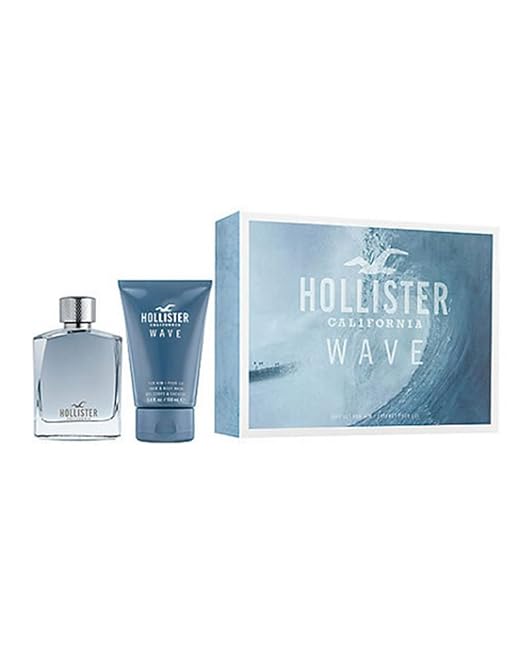 HOLLISTER WAVE For Him 100ml EDT + 100ml Hair and Body Wash