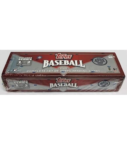 Amazon.com: 2005 Topps Factory Sealed Complete Baseball Card Set