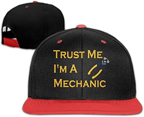 Gdgare Trust Me, I'm A Mechanic Adventure Hats Adjustable Snapback Red
