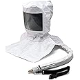Allegro Industries 9910-D Maintenance Free Tyvek Hood CF SAR Assembly with Suspension and LP Flow Adapter with OBAC Fitting, Standard