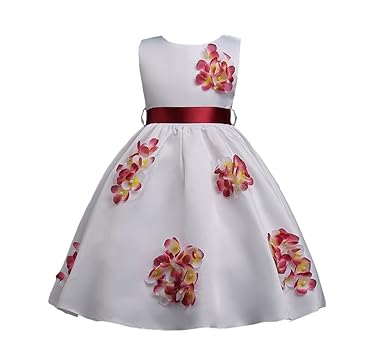 burgundy flower girl dresses uk