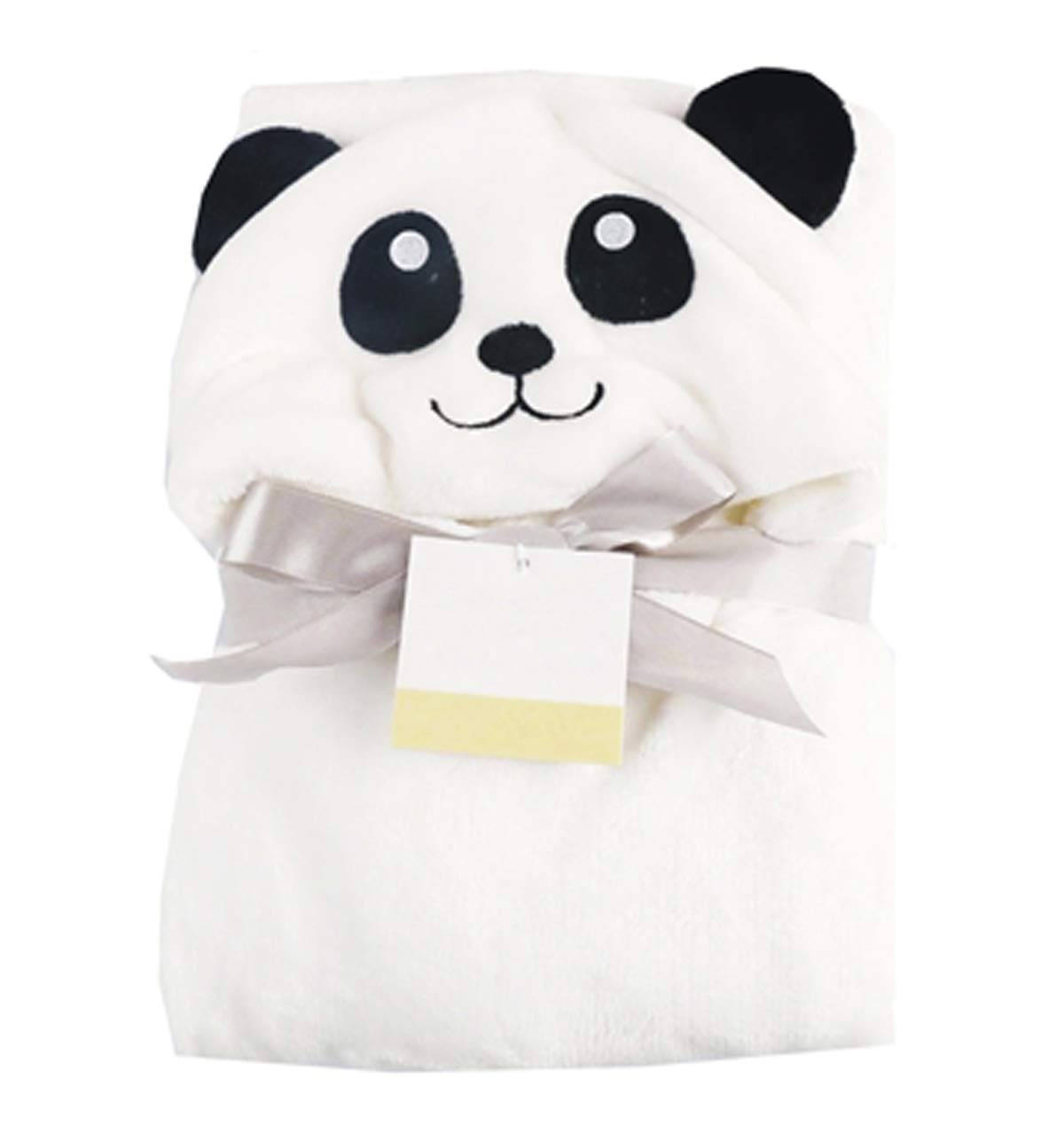 My Newborn Baby Blanket Wrapper Towel Bathrobe White Panda Amazonin Baby