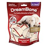 Dreambone Vegetable & Chicken Dog Chews, Rawhide Free, Small, 10-Count