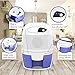 hysure 500ml Electric Dehumidifier, Removes Humidity 250ml per day, 500ml Detachable Water Tank, LED Indicator, Automatic, Efficient, Portable, Quiet, No Need Refill (White 2)