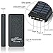 Solar charger 24000mah HuaF Portable Battery Pack Phone Charger 3 USB Ports(1A+2A+2A) Backup Battery For iPhone iPad Samsung HTC Cellphones Tablet And More
