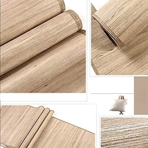 PILIBEIBEI PVC Imitation straw wallPaper Weave Grass Cloth Design Large Wallpaper Roll for Clothing Store Restaurant Cafe Coffee Wall Paper Home Decoratio(0.53 * 10 m),A