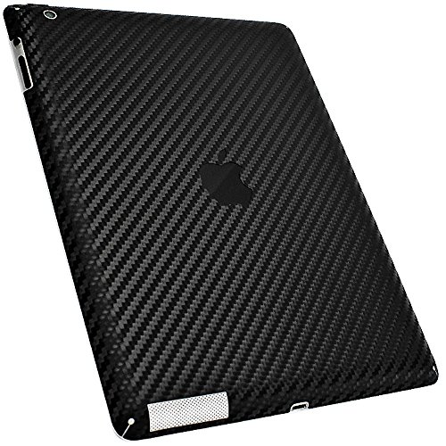 ArmorSuit MilitaryShield Black Carbon Fiber Film Shield + Screen Protector for Apple iPad 2 + Lifetime Replacements