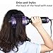 Hair Dryer Brush and Hot Air Brush, 3 in 1 One Step Hair Dryer & Volumizer with Negative Ion Curling Dryer Brush, Straightening Brush AIBOSHUO