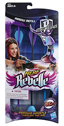 Official Nerf Rebelle Secrets & Spies Arrow 3-Dart Refill Pack