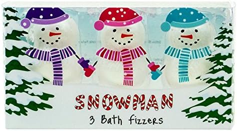SNOWMAN 3 BATH FIZZERS