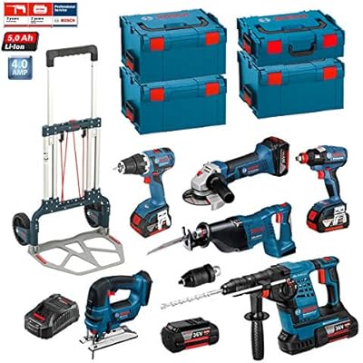 Kit Bosch Rsl3618mp3le Caddy Gbh 36 Vf Li Plus Gst 18 V Li