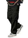 ZAFUL Men's Wild Cargo Pants Loose Fit Y2K Pants