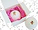 Birthday Cake Bath Bomb Large Lush Bubble Bath Vanilla Scent Cupcake Bath Bomb Fizzy 4.5oz - Birthday Gift in a Box - Gender Neutral - Organic and Natural Made in USA