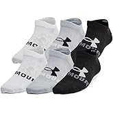 Under Armour Boys' Youth Essential No Show Socks (6-Pairs)