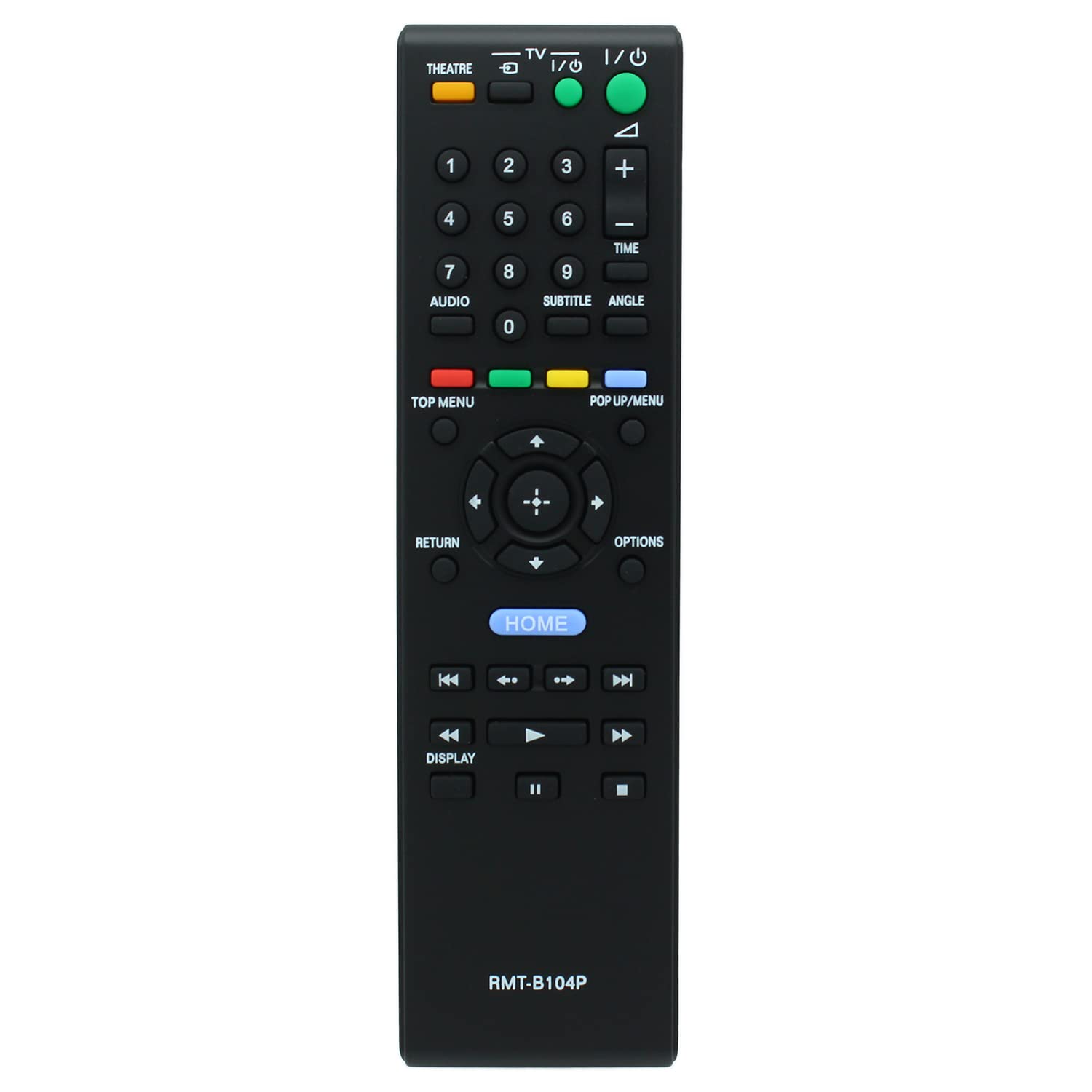 RMT-B104P Remote Control Replacement for Sony BD Blu-ray Player BDP-S360 BDP-BX2 BDP-S360 BDP-S360HP BDP-S363 BDP-S560 BDP-BX57 BDP-S470