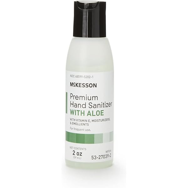 Amazon.com : McKesson Gel Hand Sanitizer with Aloe, Cleanse and 