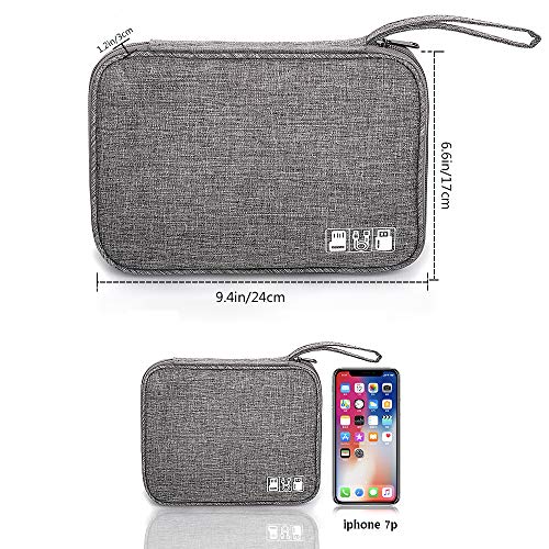 image for LIANTRAL Electronic Organizer Travel Cable Organizer Bag, Portable Ele