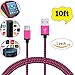 Micro USB Charger, (10ft/3M) Nylon Braided Fastest Charger Cable for Android, Samsung Galaxy Cord S7/S7 Edge, Sony and Amazon Echo Dot,Fire HD 8 Tablet and Kindle eReaders