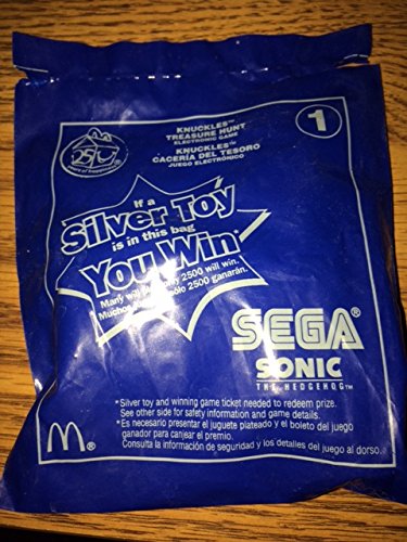 McDonalds Happy Meal Toy - Sega Sonic - Knuckles Treasure Hunt Electronic Game, #1, 2004