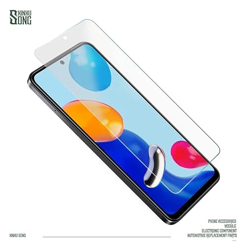 XINXUSONG 3 Pack Screen Protector for L-G Wing 5G Anti-Scratch 9H Hardness Full Coverage For L-G Wing 5G Black Edges Silk Print Tempered glass Prot