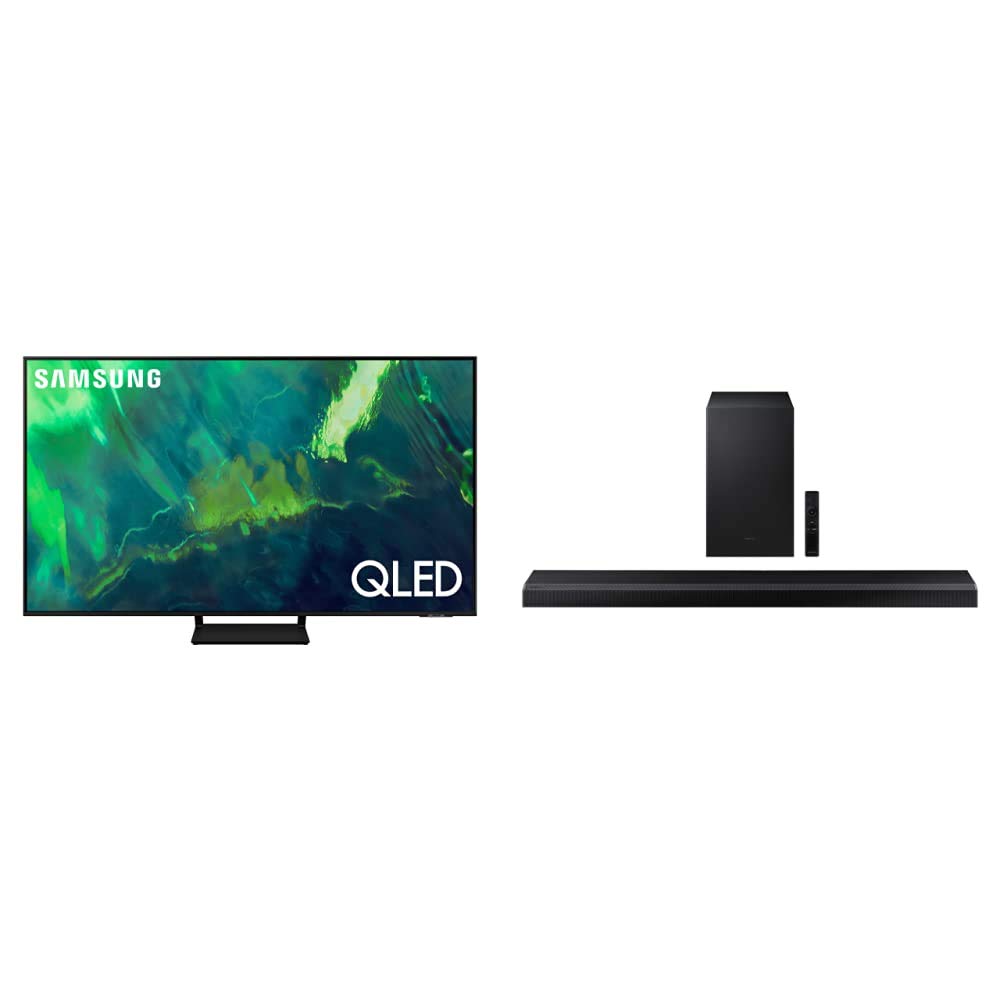 SAMSUNG 85-inch Class Q70A Series – QLED 4K UHD Smart TV with Alexa Built-in (QN85Q70AAFXZA, 2021 Mo