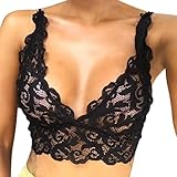 Women Lingerie Corset Lace Flowers Bralette Bralet