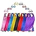 iROLEWIN Superhero Capes for Kids with Masks Dress Up Costumes - Boys Girls Super Hero Party Favors, 8 Pack (8 colors with double side)