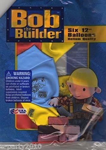 Bob the Builder Latex Balloons (6ct)