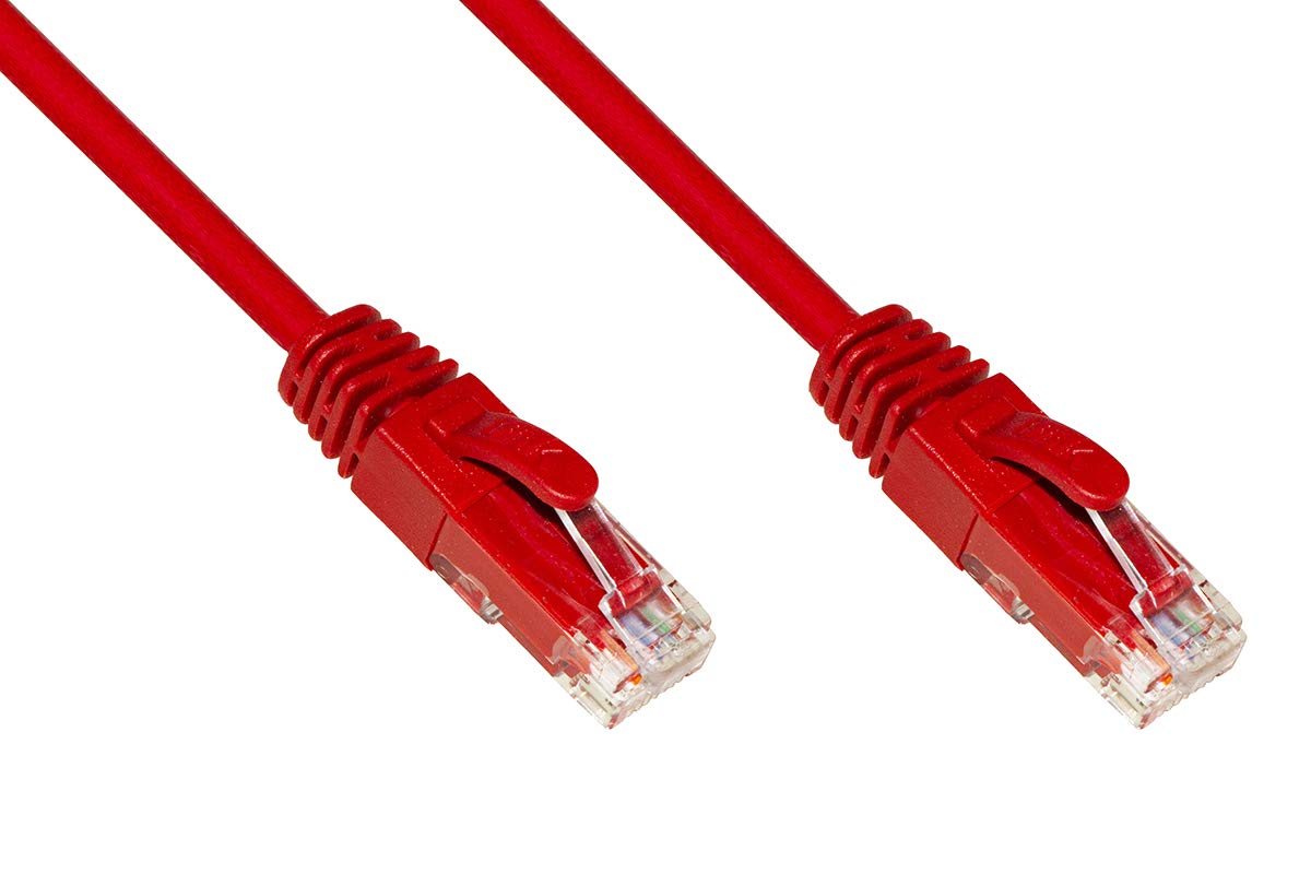 LINK LK6AU300R Network Cable Category 6A Unshielded UTP AWG24 Red Colour Halogenfree 30 m