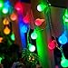 Battery Operated String Lights, 40LED Colored Globe String Lights, IP65 Waterproof Starry Fairy Lights, Outdoor Decorative String Lights for Patio, Christmas, Garden, Wedding, Parties