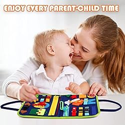 Hooku Busy Board for 1 Year Old, Montessori Toys