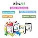 Kingjet Compatible Ink Cartridge Replacement for 940, 940XL Work with Officejet Pro 8000, 8500, 8500a Printers, 1Set(1BK 1C 1M 1Y)