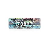 1200 pcs Tamper Proof Hologram Stickers High