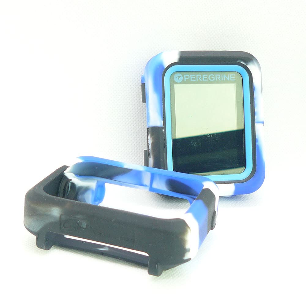 Silicone Protective Cover for Shearwater Peregrine/Peregrine TX Dive Computer (Camouflage Blue)