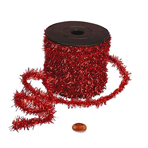 Red Tinsel Wire 1/2" X 10 Yards Health & Personal Care