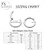 365 Sleepers 20G 18G 16G 14G 12G 10G 8G 6G Titanium 6mm - 20mm Septum Hinged Segment Nose Lip Ring Hoop Sleeper Unisex Earrings Body Piercing Jewelry