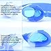 Kids Swim Goggles with Anti-fog, Waterproof & UV Protection Water Goggles, Clear PC Lens Swimming Goggle Perfect for Girls, Boys, Children, Teens from 3 to 10 Years