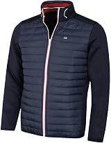 Calvin Klein Mens Hybrid Jacket Navy M Insul-Lite 95% Polyester 5% Elastane view 1
