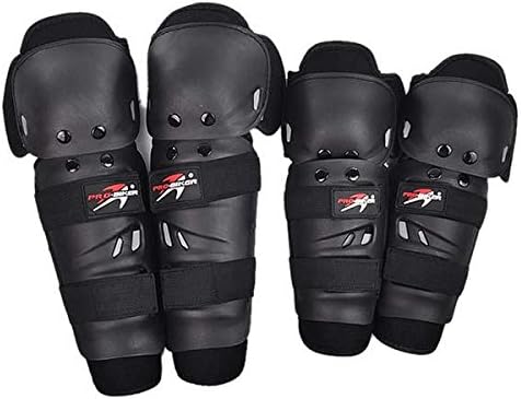Multi Sport Protective Gear Knee Pads and Elbow Pads for Cycling, Skateboard, Scooter, Bmx, Bike and Other Extreme Sports Activities Elbow Outside Protective off-road Adjustable