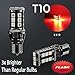 2X T10 921 912 60W Red Flash Strobe LED 3RD Brake High Mount Stop High Power Light Bulbs