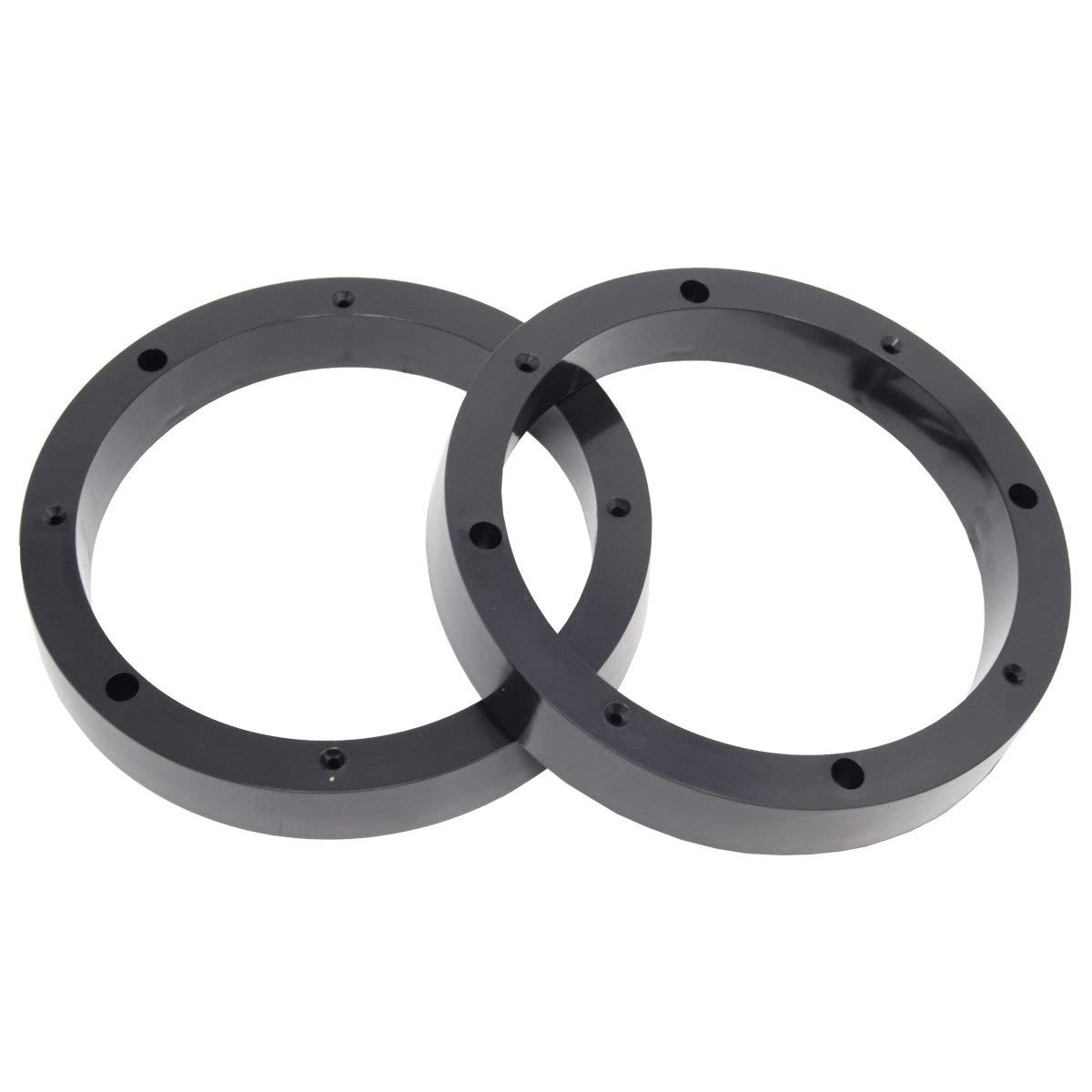 Photo 1 of 1 Pair 8.5" Plastic Speaker Spacer Rings - Subwoofer Mid Range Custom Installation Mounting Adapter