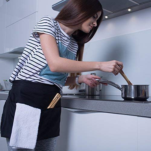 1 Pockets+Waist+Apron+Pack+Waitresses