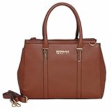 Kenneth Cole Reaction KN1860 Triple Entry Harriet Satchel Handbag (EARTH)